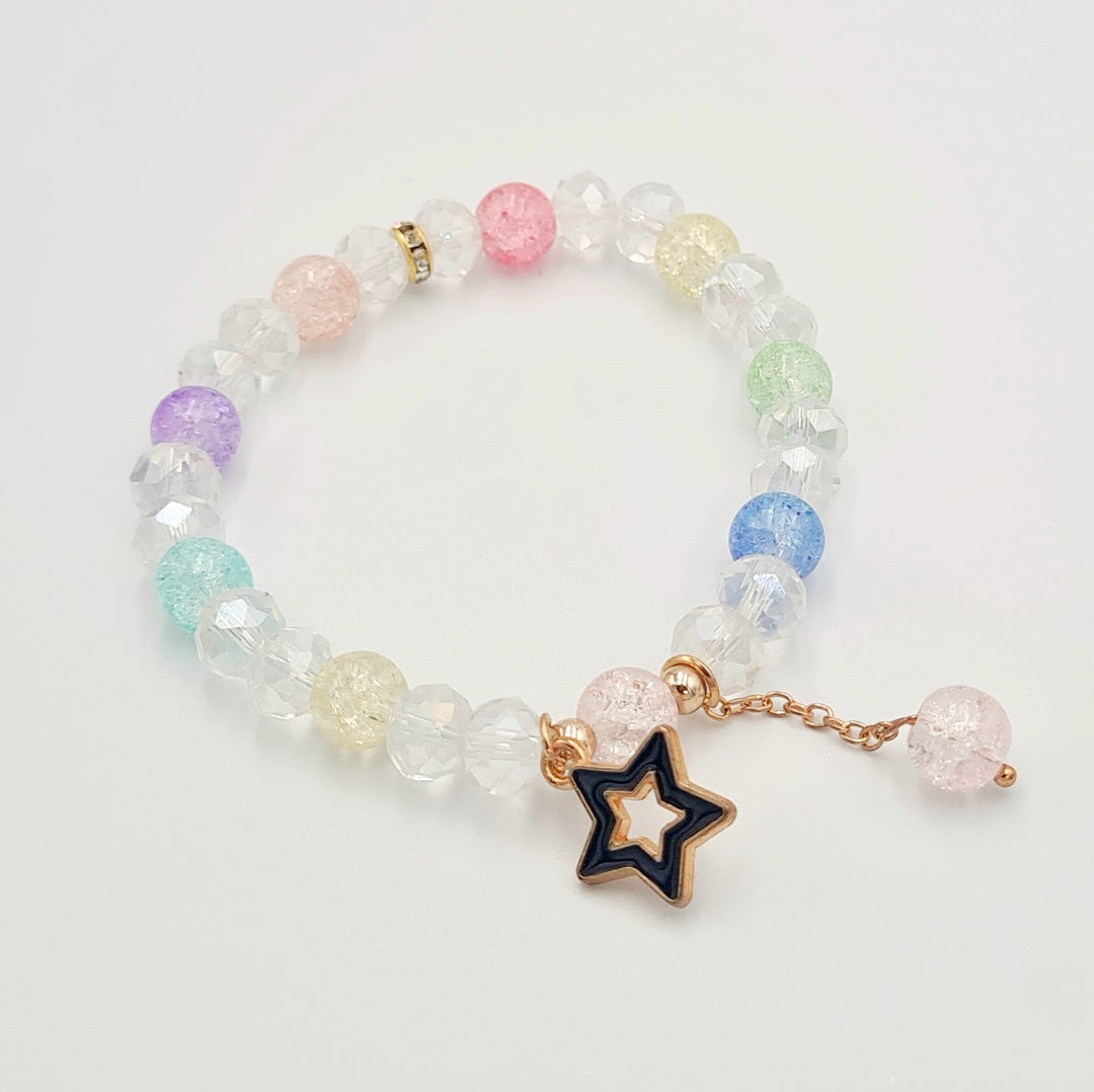 Kids Clear Star Bracelet