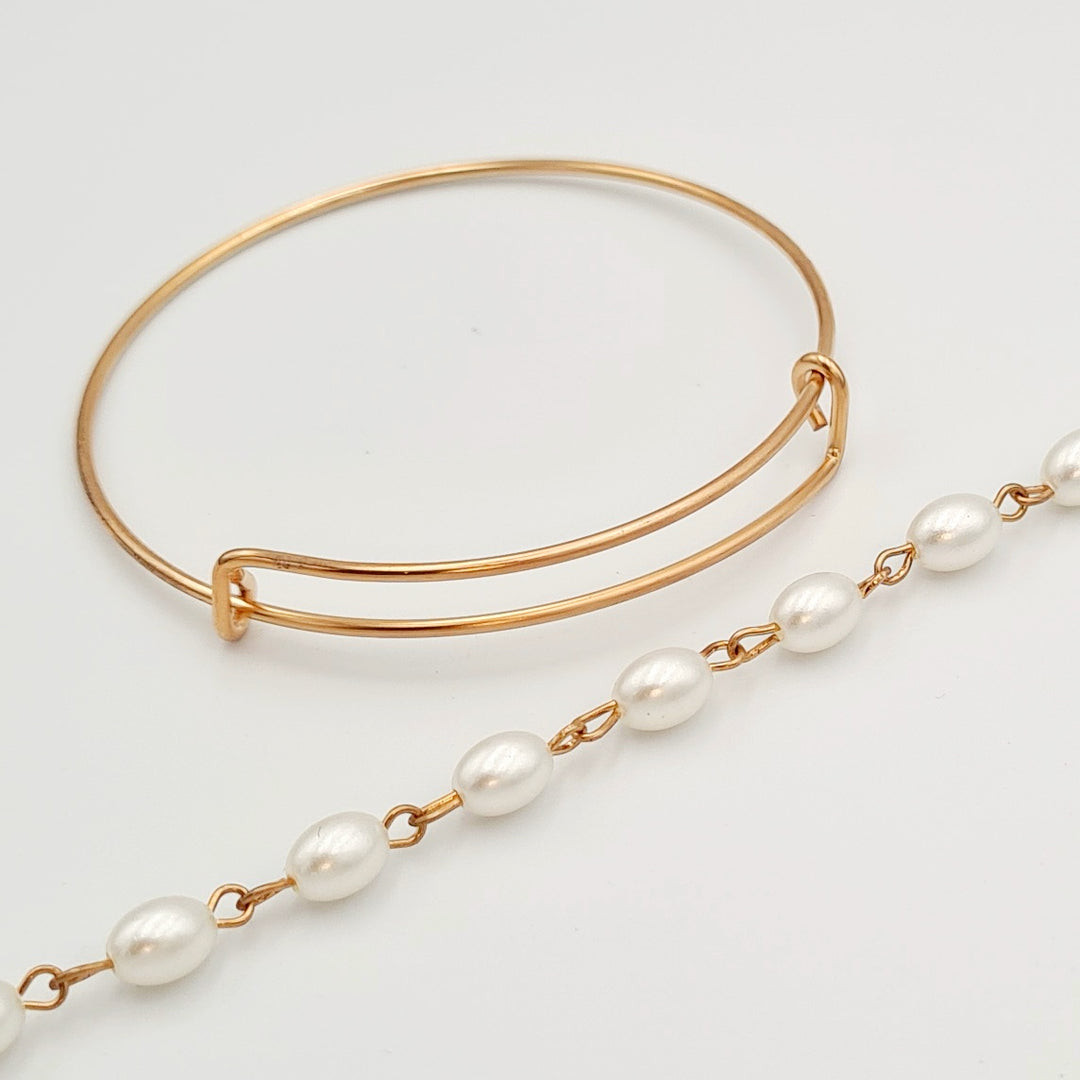 Gold Pearl Bracelet
