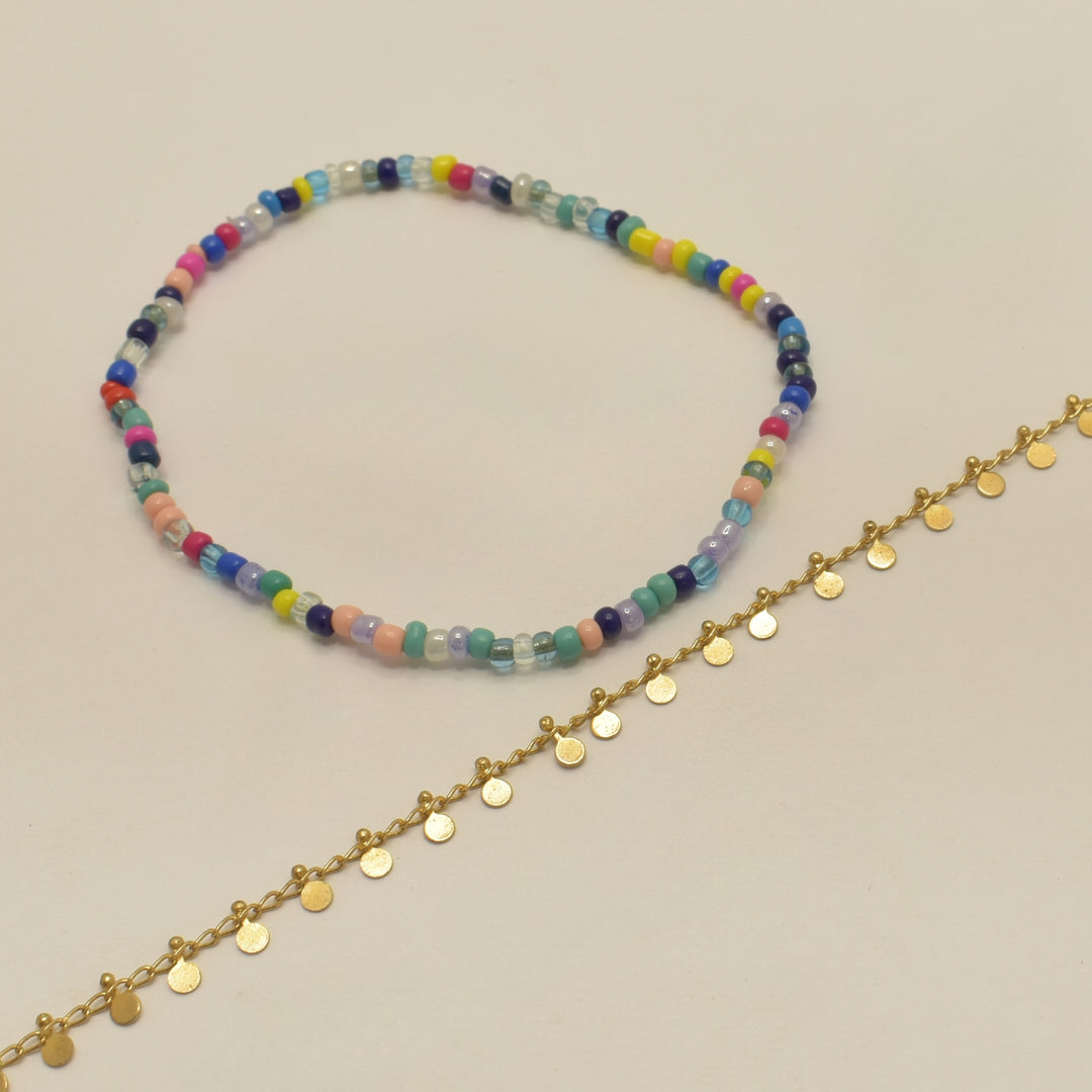 Kids Multicoloured 2-Pack Bracelet