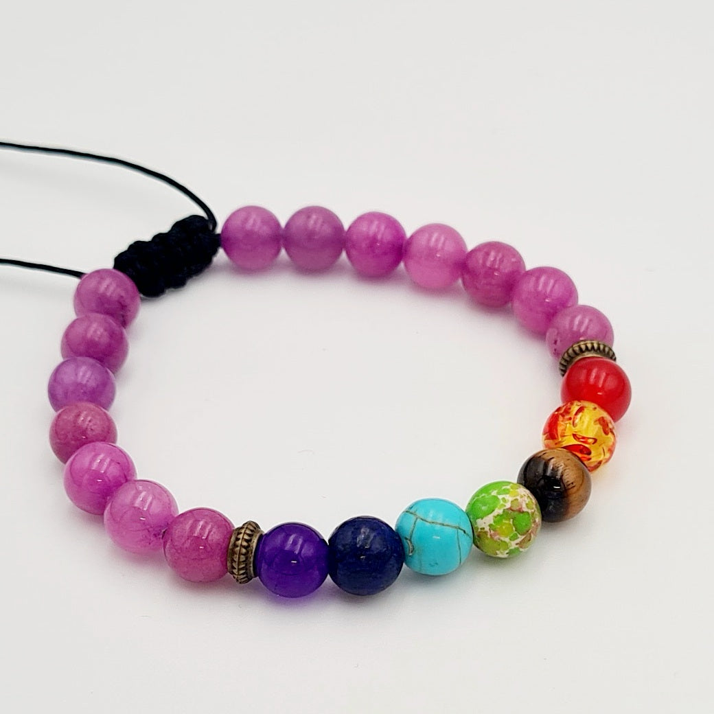 Lilac Planet Adjustable Bracelet