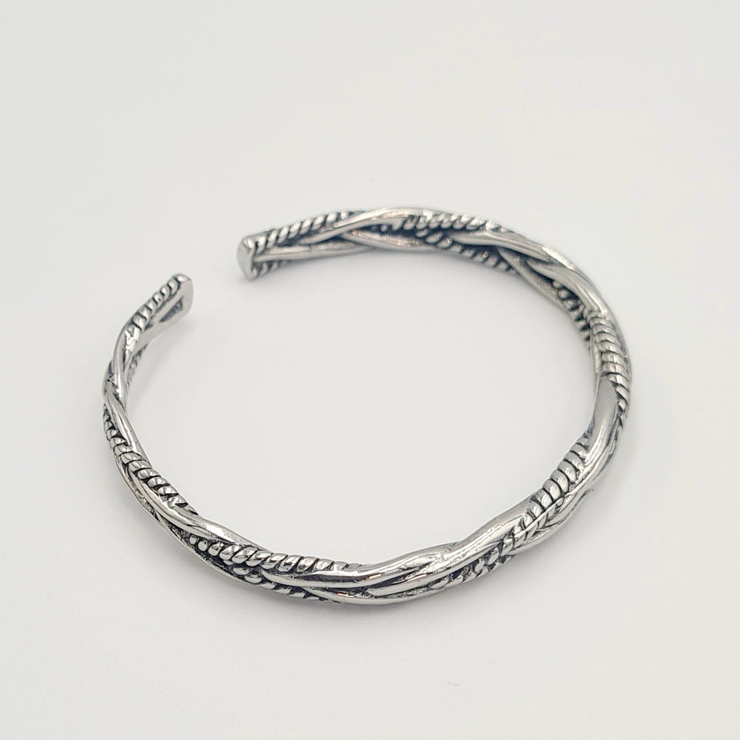 Silver Classic Bangle