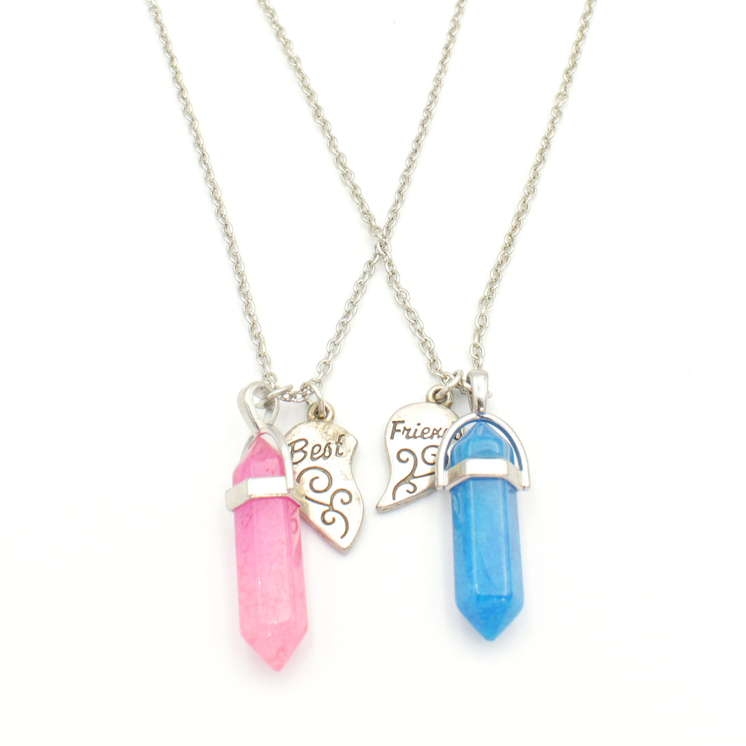 Silver Bestfriend Necklace Pack