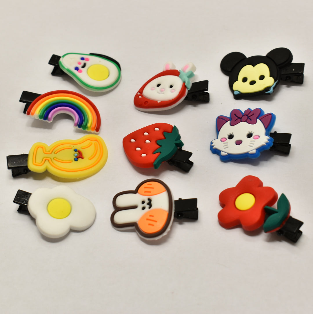 Kids Matte Strawberry Hair Clip