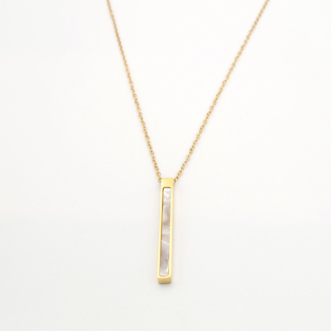 Gold Stylish Elegant Pendant Necklace