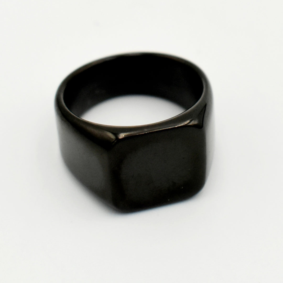 Black Signet Ring