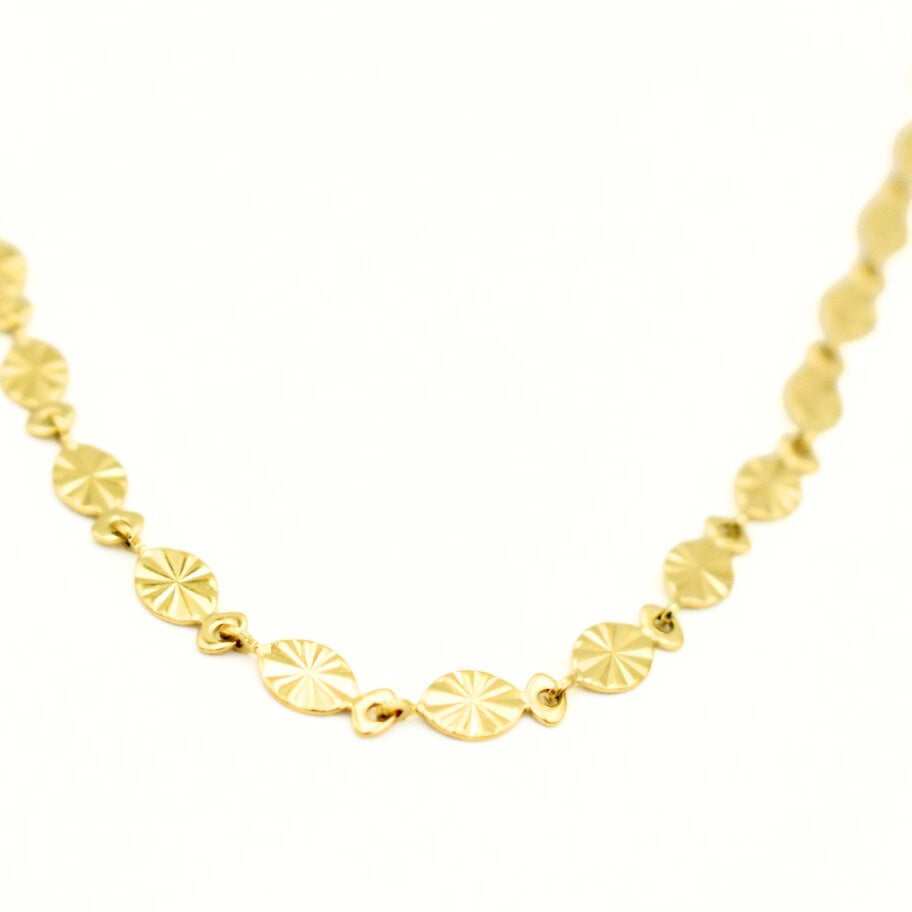 Gold Toned Snout Choker Dainty Necklace