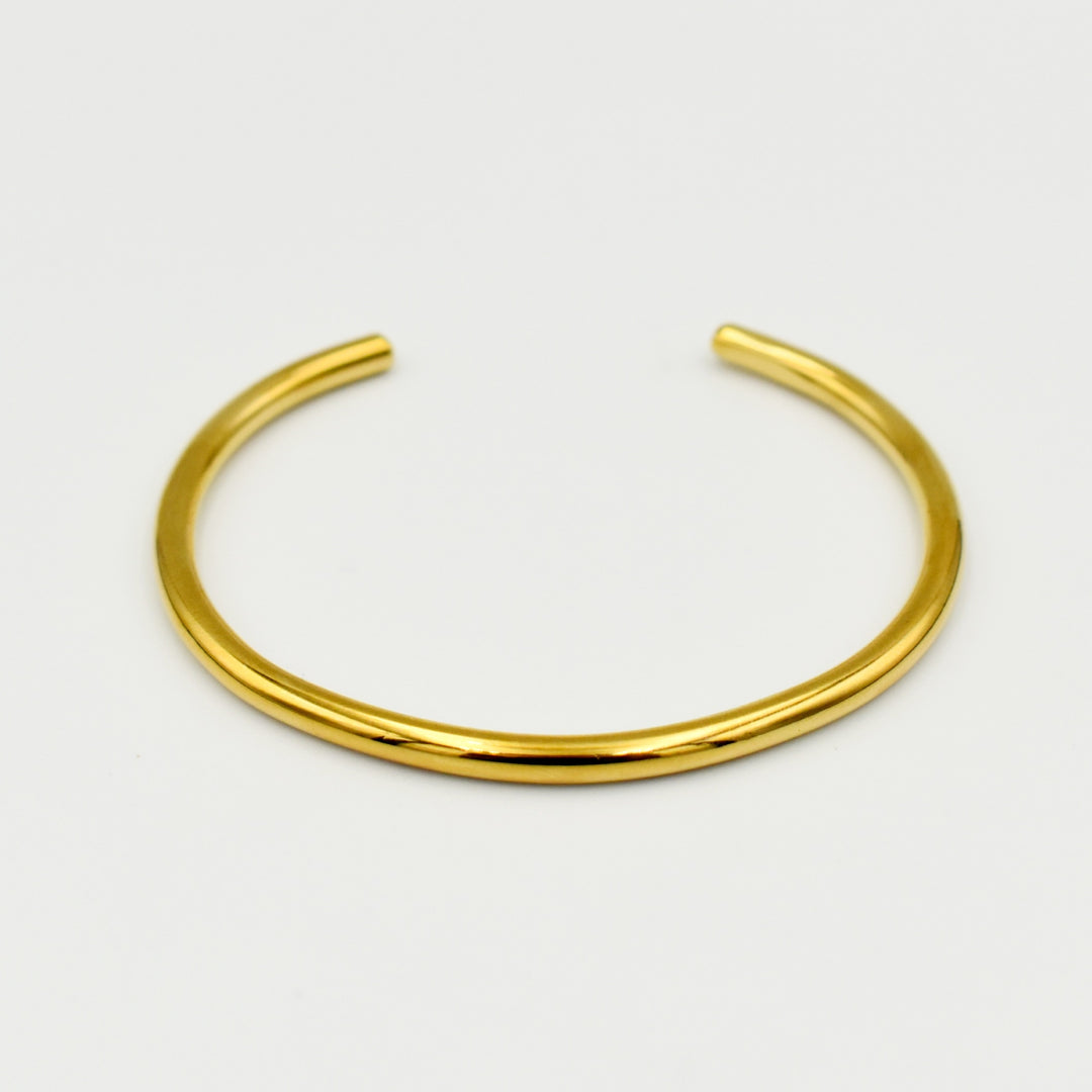Gold Toned Slim Bangle