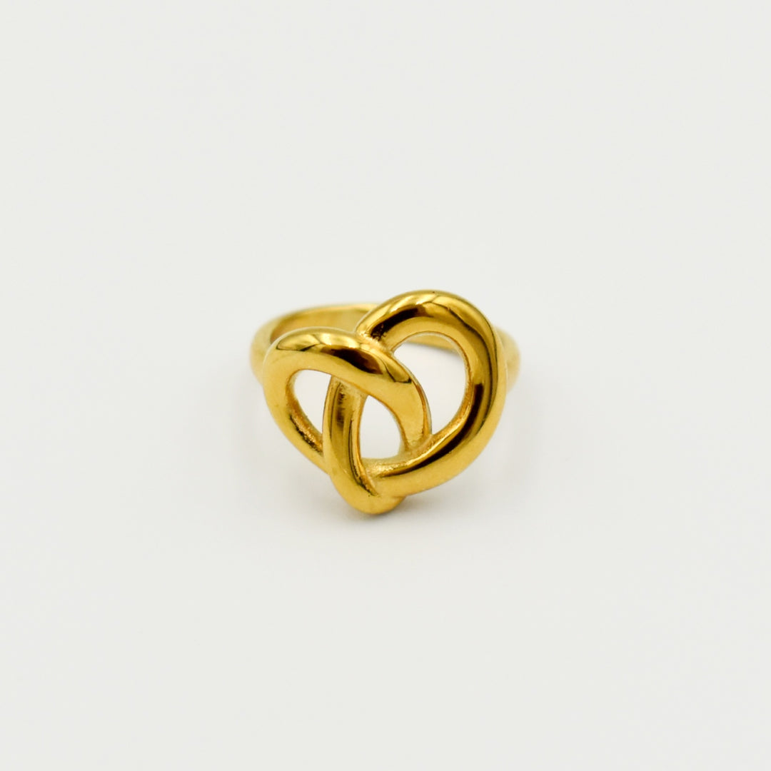 Gold Toned Knot Ring