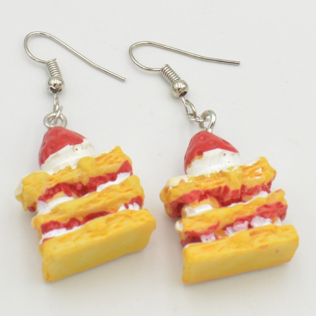 Pancakes Drop Earrings