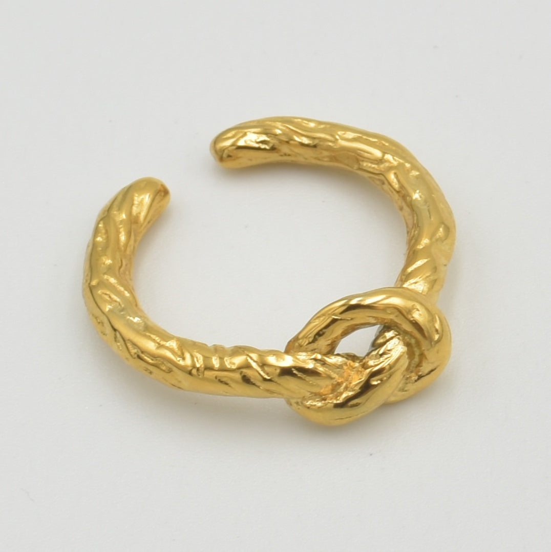 Gold Infinity Ring
