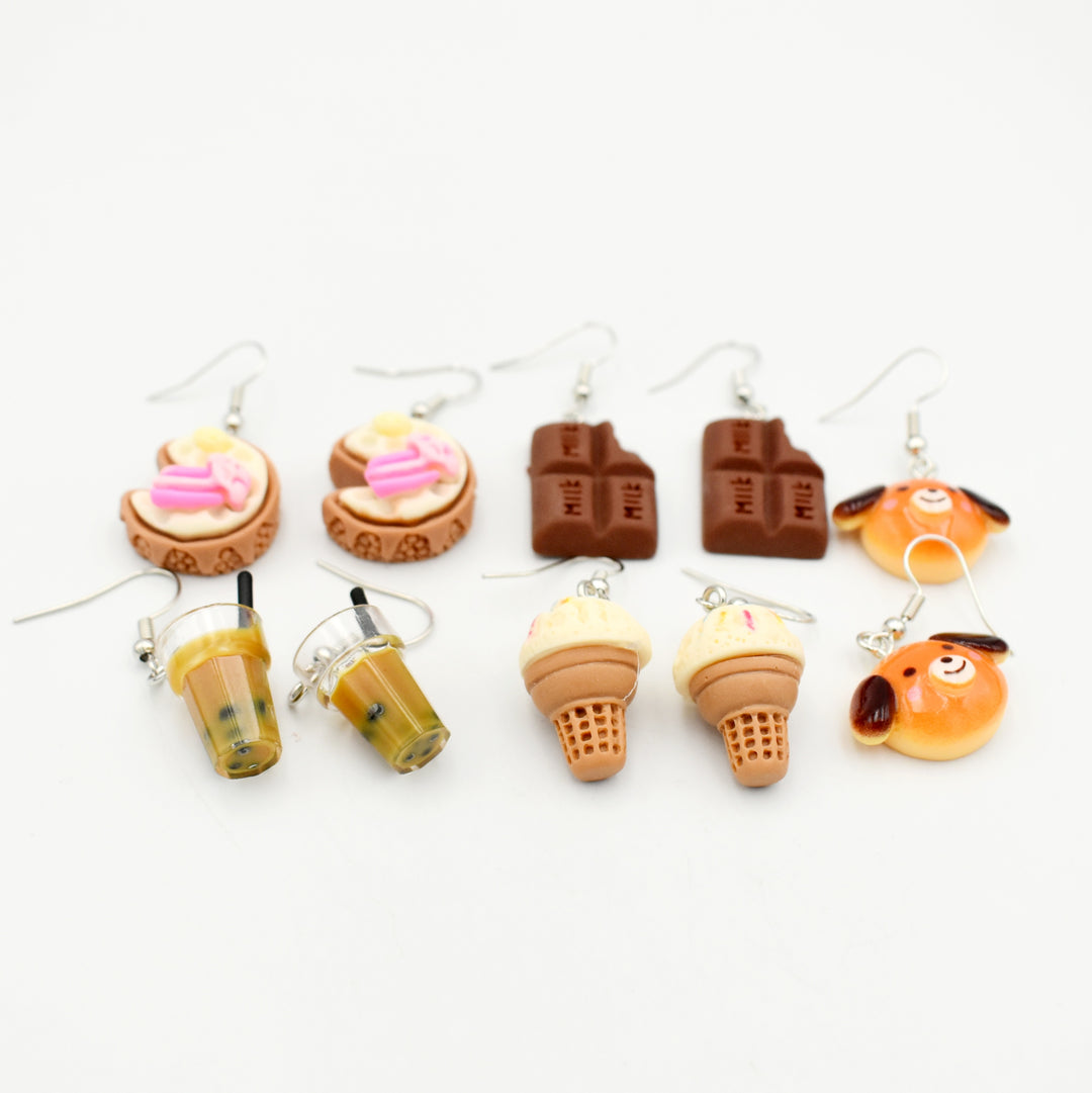 Kids Icecream 6-Pack Drop Earrings