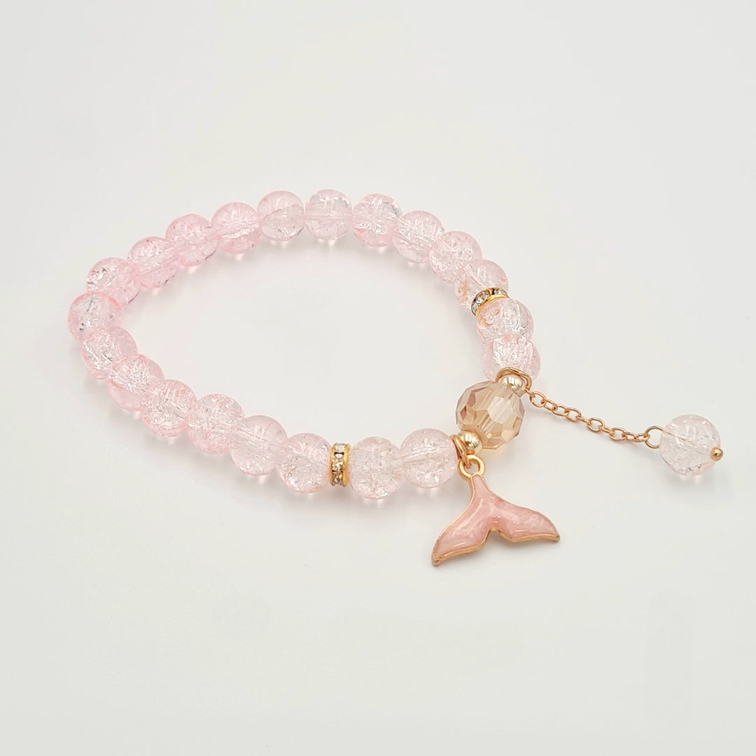Kids Pink Tail Bracelet
