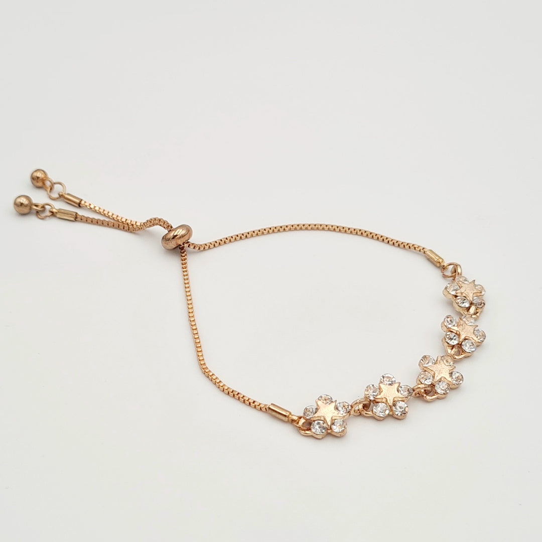 Gold Star Diamante Bracelet