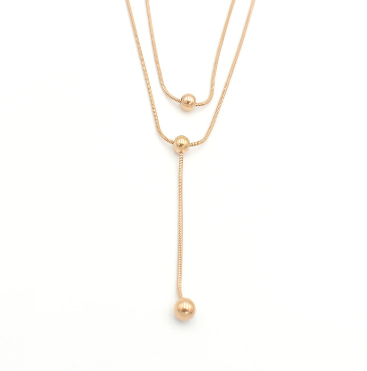 Rose Gold Snake Chain Necklace