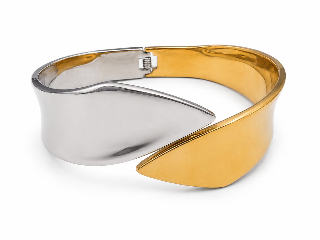 Two Toned Fusion Bangle