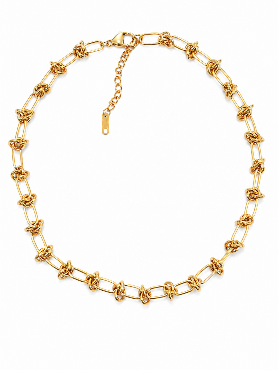 Oval Linked Necklace