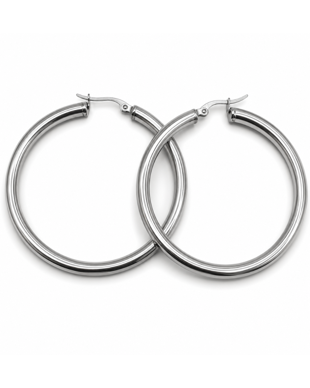 Big Hoop Earrings 40mm