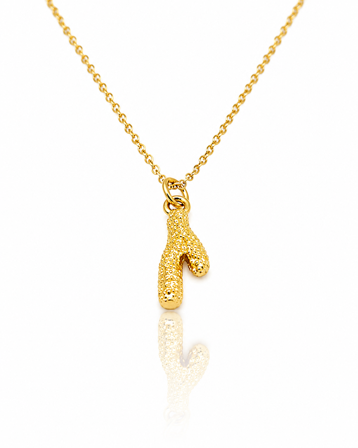 Gold Plated Waterproof Desert Cactus Pendant Dainty Chain Necklace - 51.3 cm  (11251)