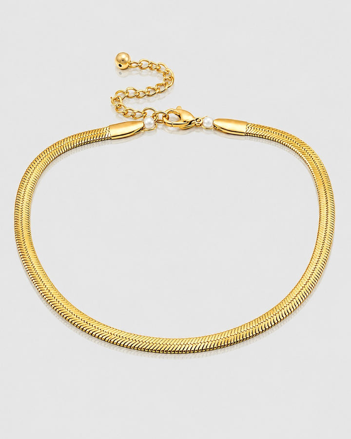 Gold Plated Waterproof Premium Chain Bracelet (10537)