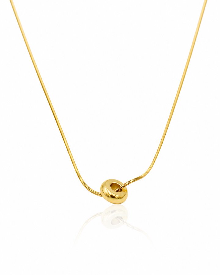 Gold Plated Waterproof Premium Chain Necklace (10629)