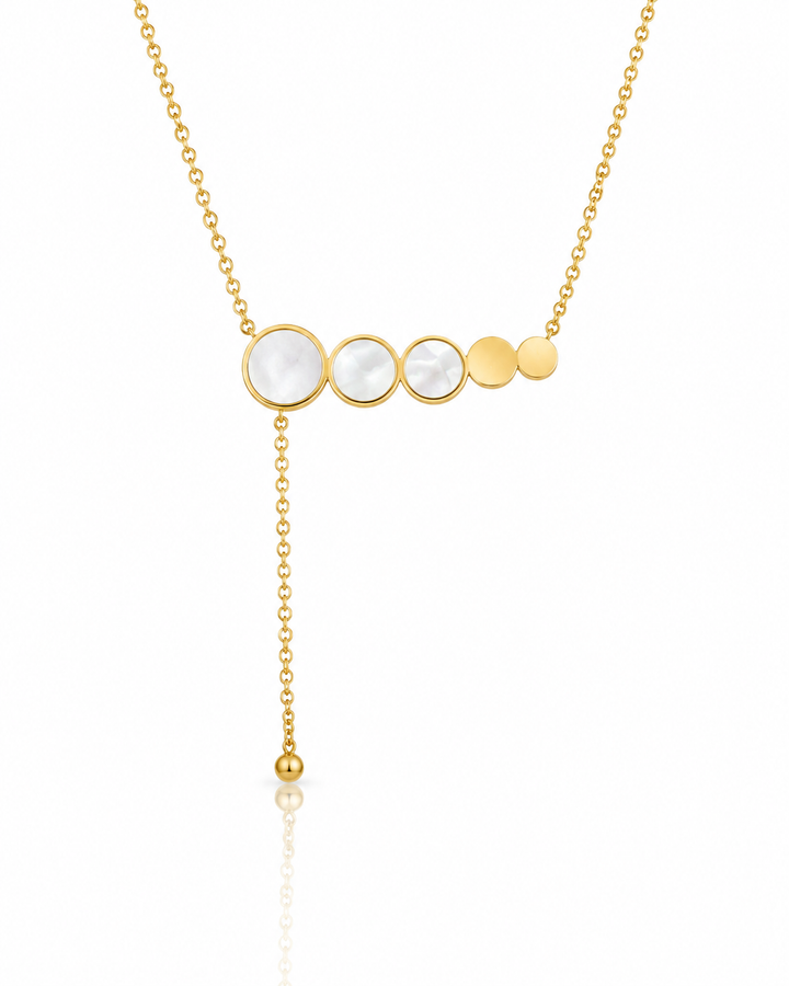 Gold Plated Butterfly Charm Pendant Necklace  - 47. 7 cm (10714)