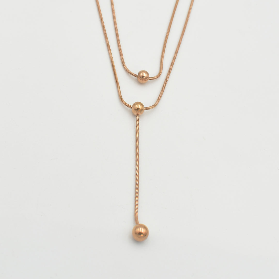 Rose Gold Snake Chain Necklace