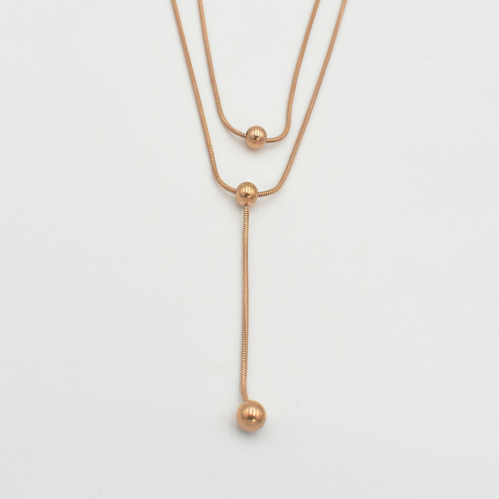 Rose Gold Snake Chain Necklace