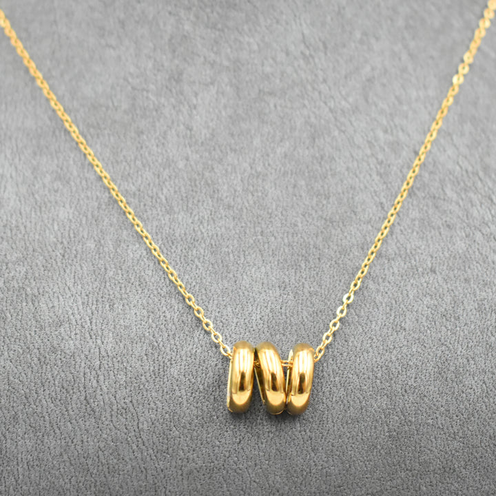 Gold Plated Stylish Dainty Pendant Necklace