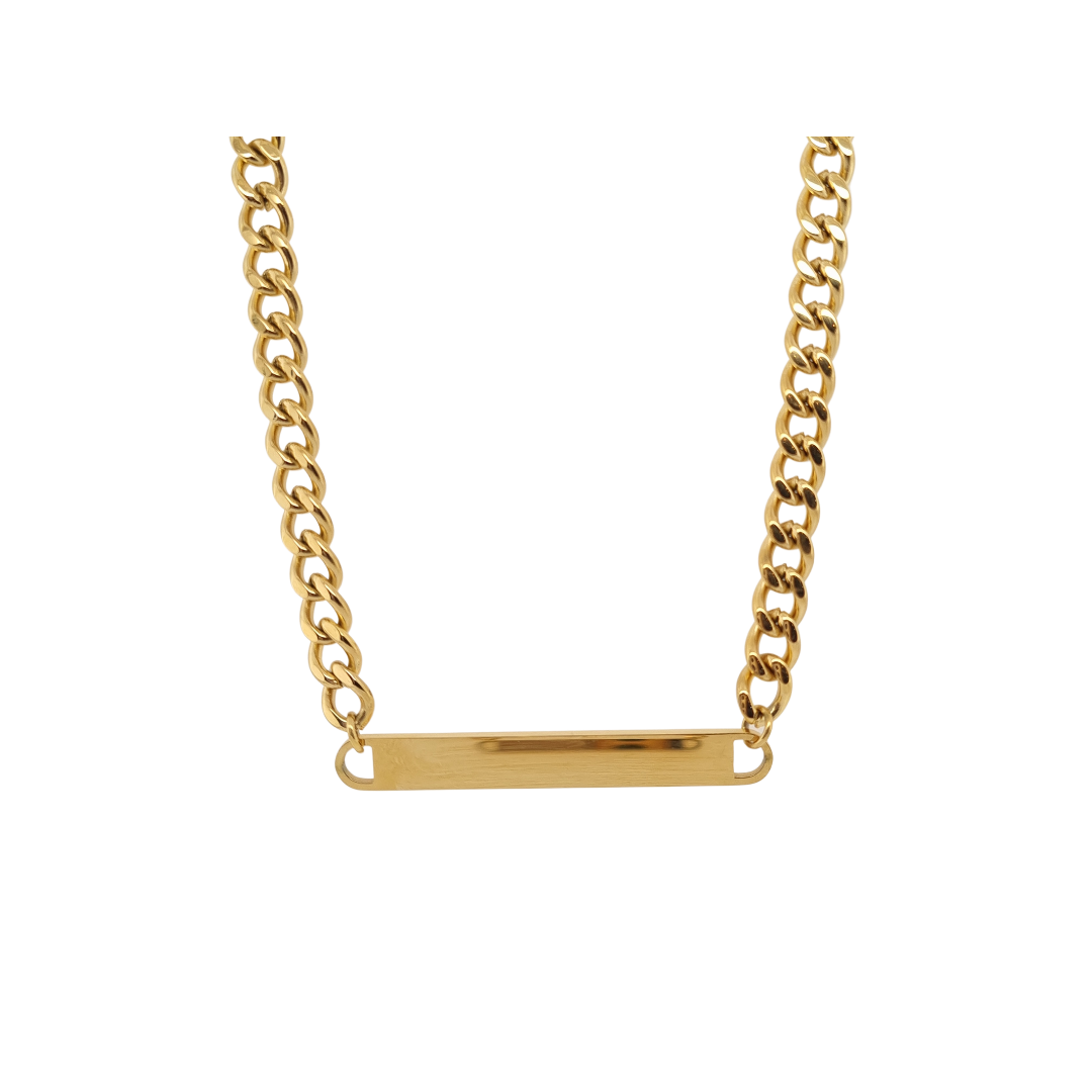 Name Plate Necklace