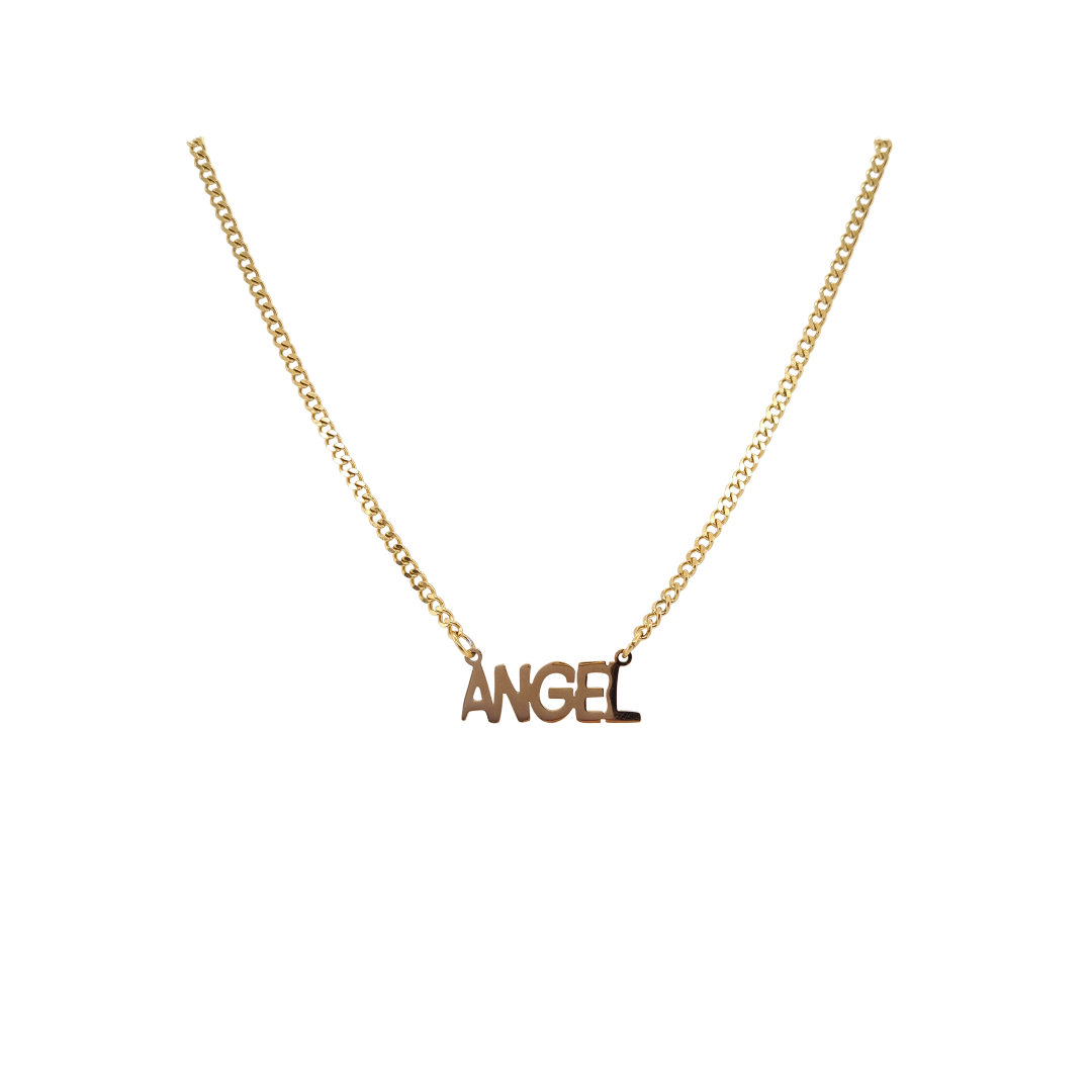 Gold Angel Necklace