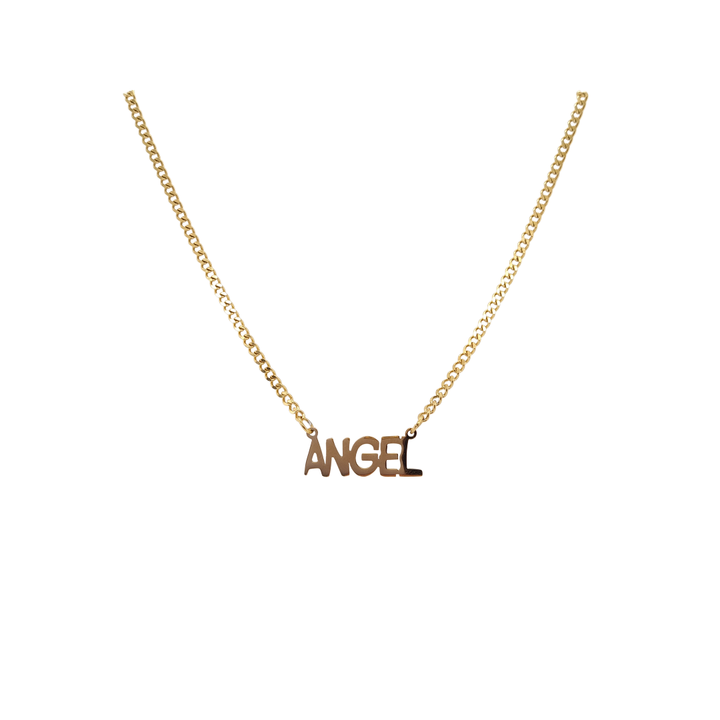 Gold Angel Necklace