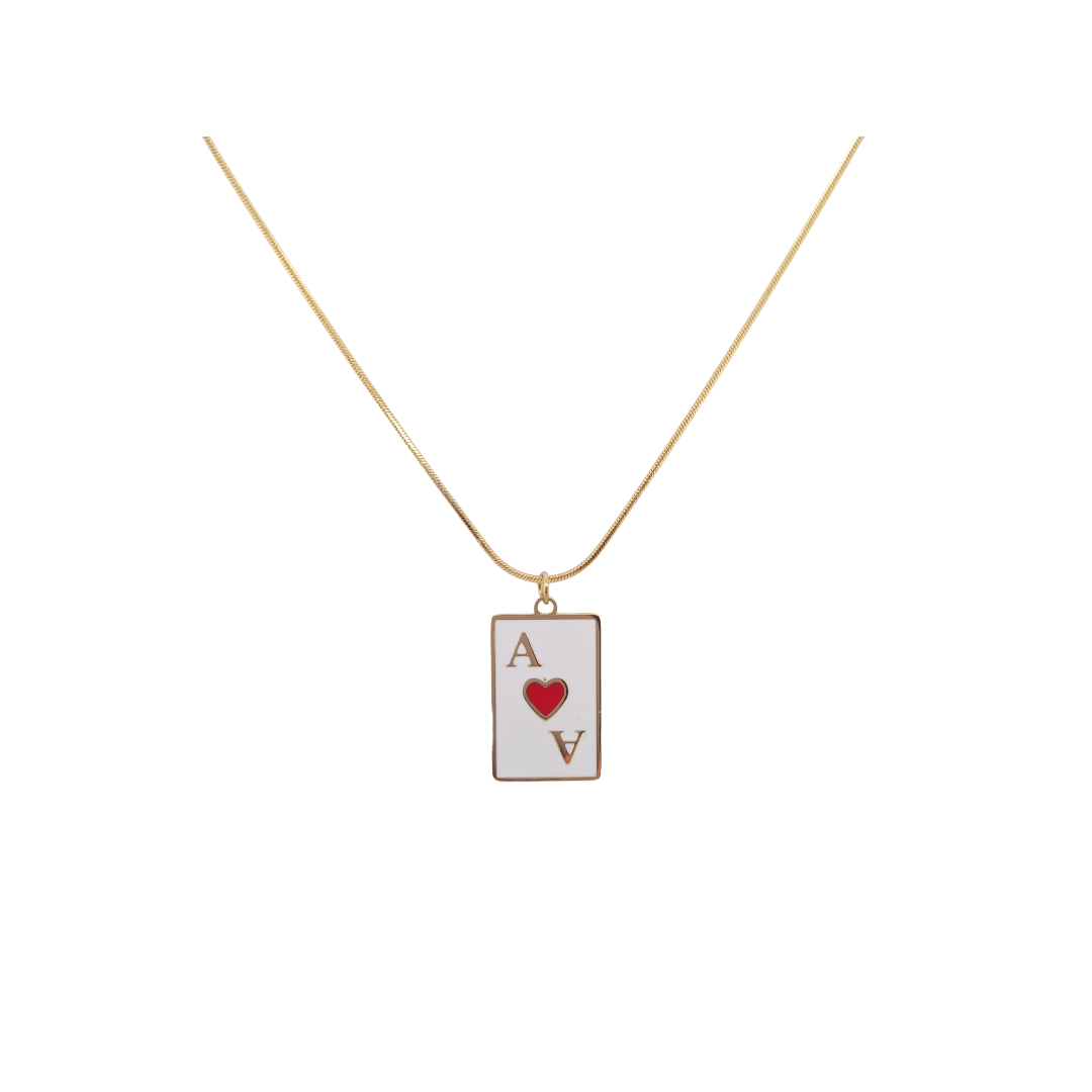 Ace of Hearts Necklace 