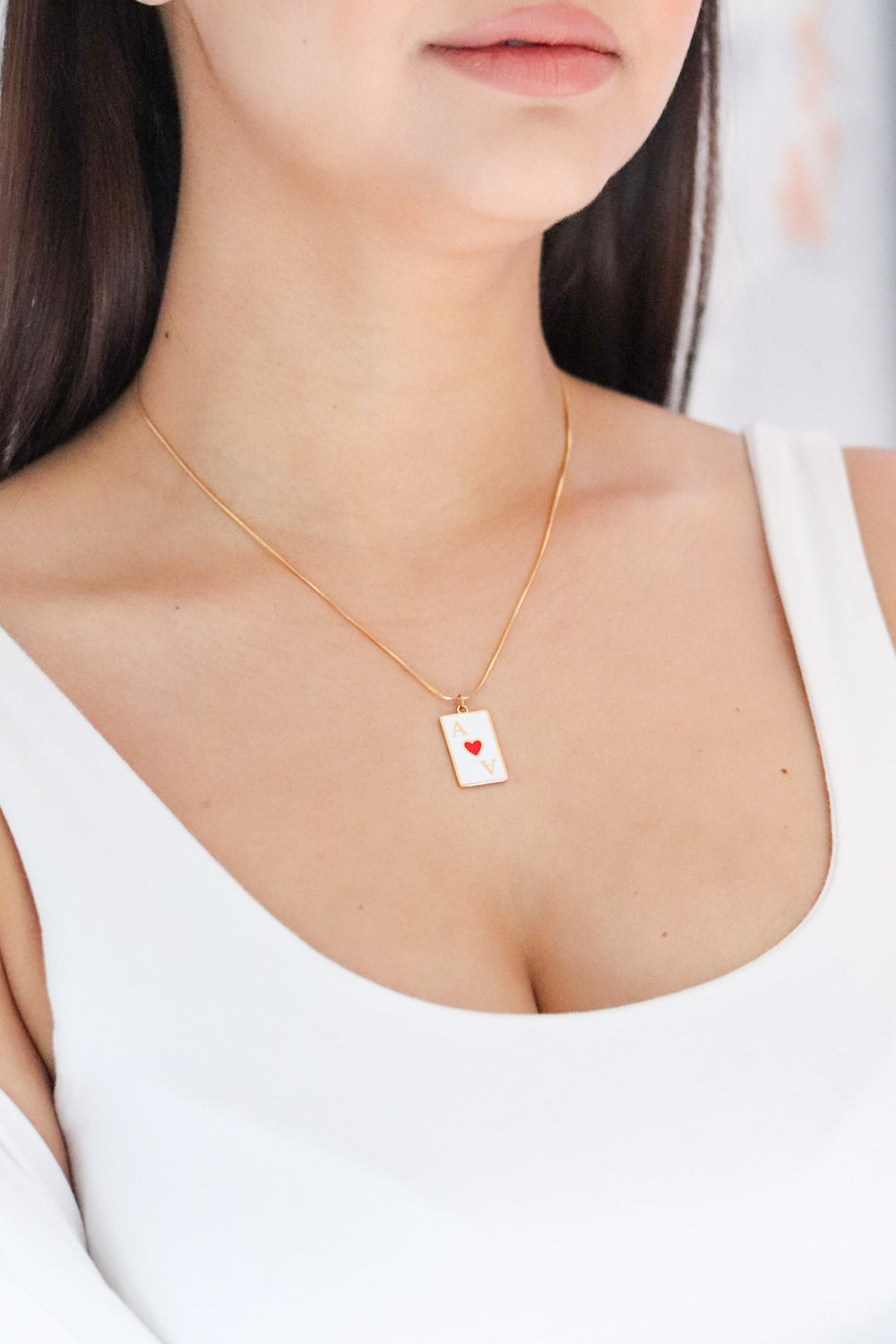 Ace of Hearts Necklace 