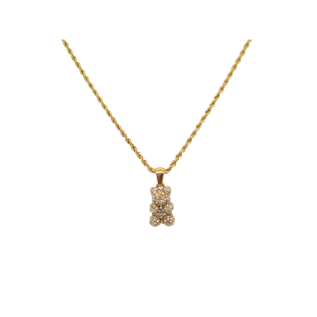 Teddy Bear Necklace 