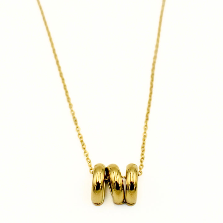 Gold Plated Stylish Dainty Pendant Necklace