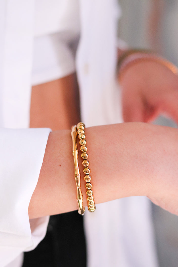 Bamboo Cuff Bangle 