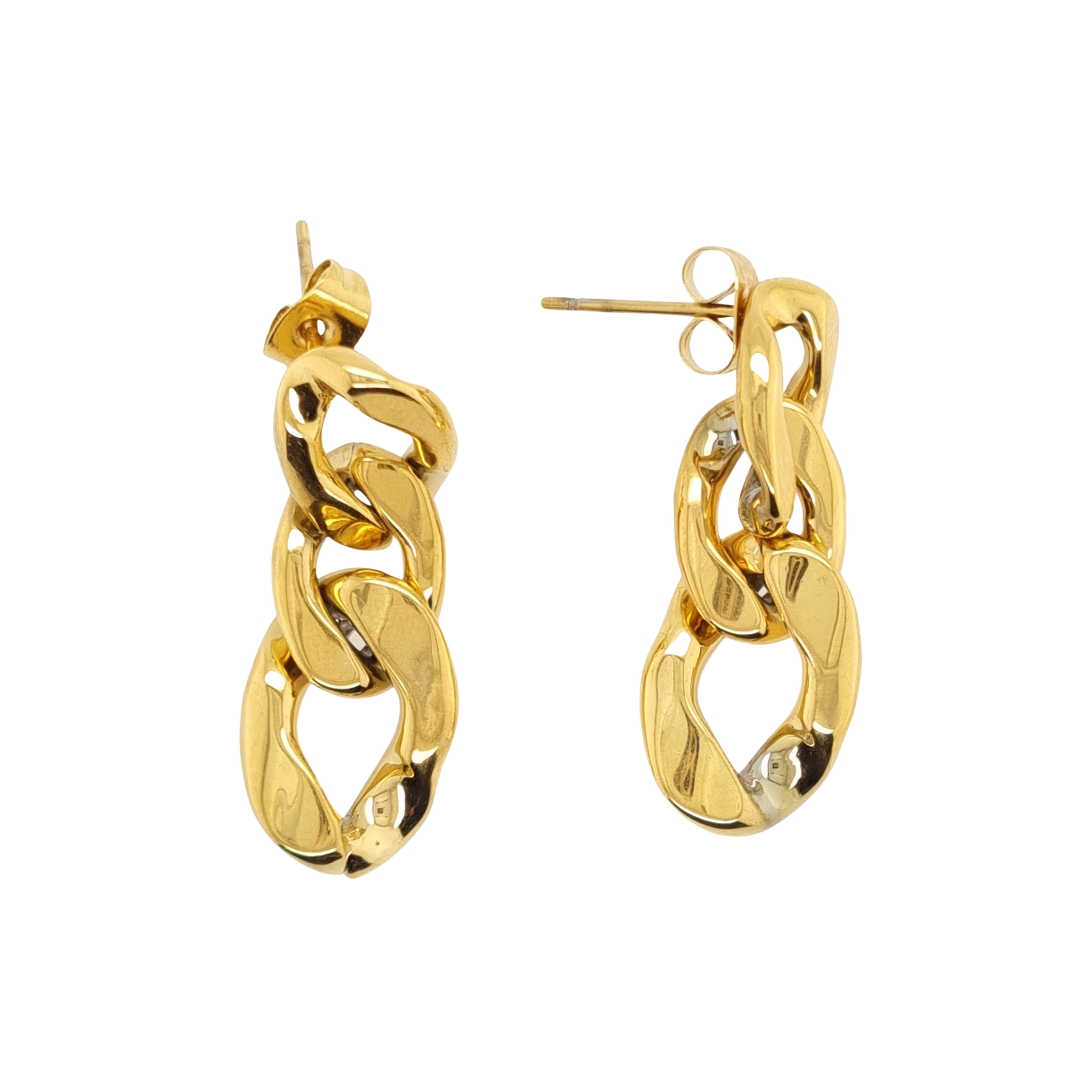 Gold Chain Earrings 