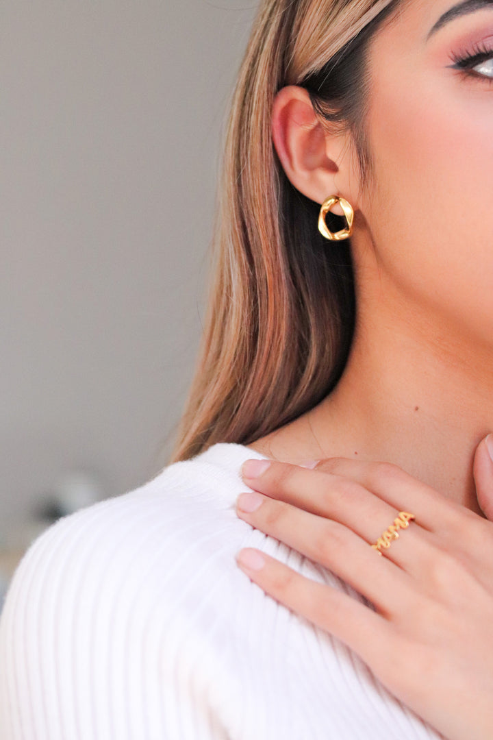 Cuban Link Earrings 