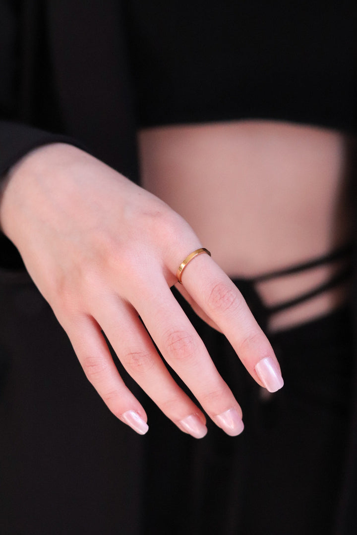 Gold Band Ring