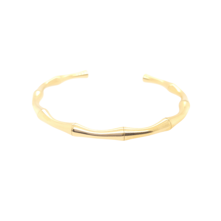 Bamboo Cuff Bangle 