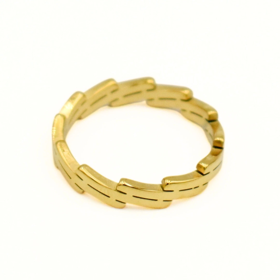 Gold Plated ZigZag Ring